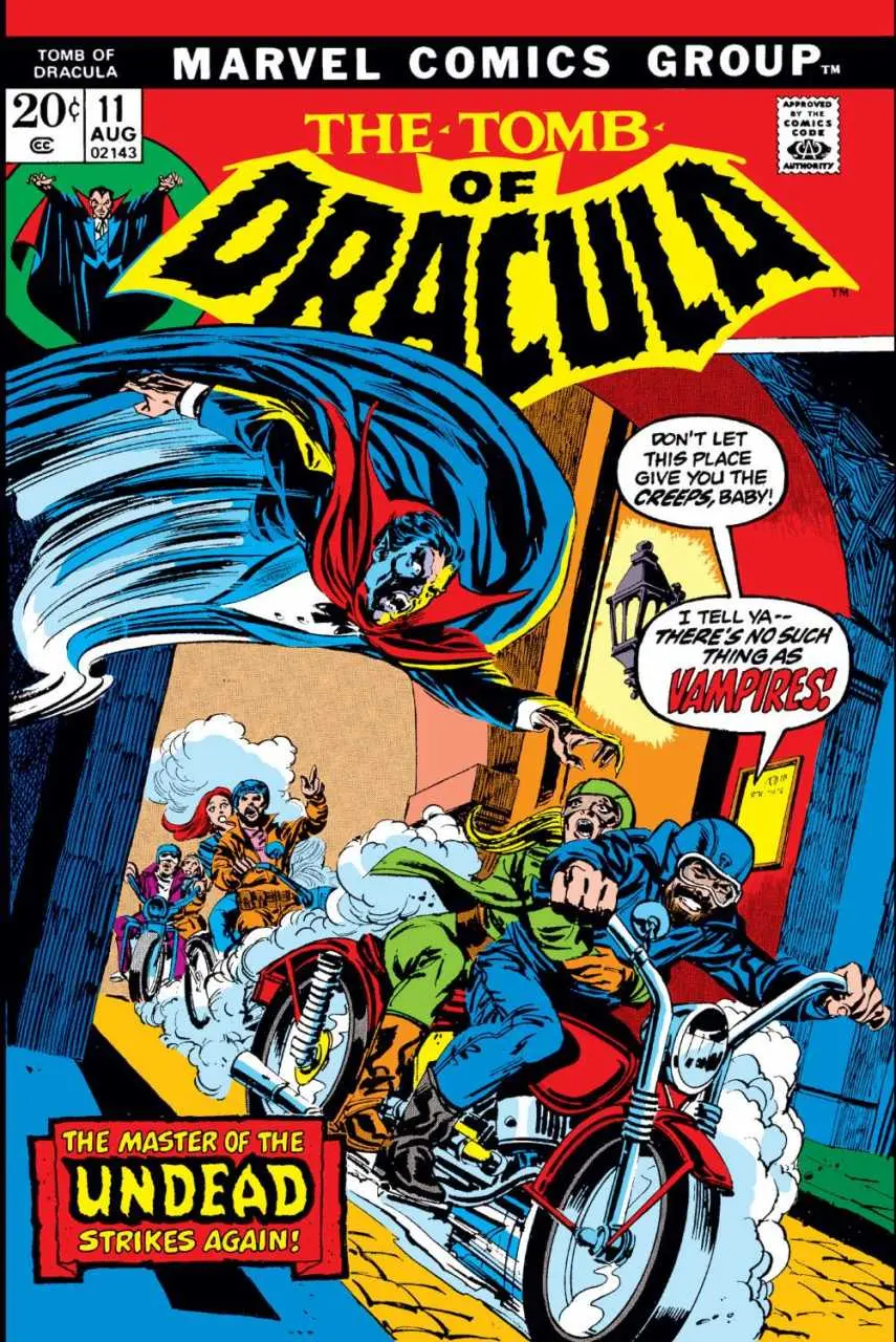 The Tomb Of Dracula #11 Vg 1