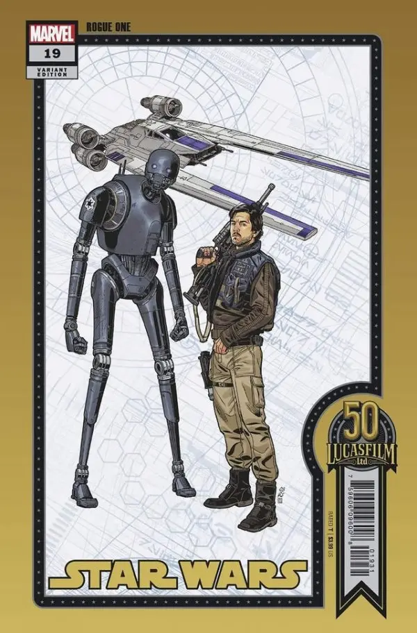 Star Wars (Vol 3) #19 Sprouse Lucasfilm 50Th Anniversary Variant Nm 1