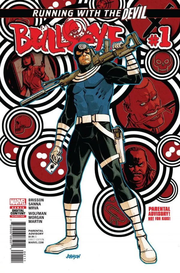 Bullseye (Vol 1) #1 Nm 1