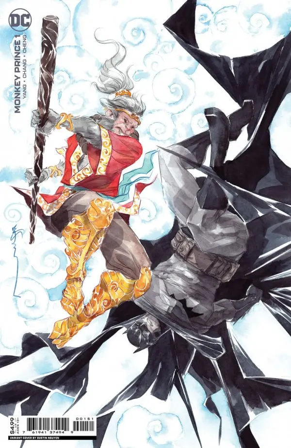 Monkey Prince (Vol 1) #1 Cover E Incentive 1:50 Dustin Nguyen Card Stock Variant Nm 1