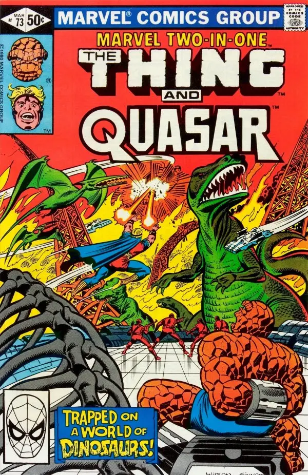 Marvel Two-In-One Featuring The Thing And Quasar (Vol 1) #73 Vg 1