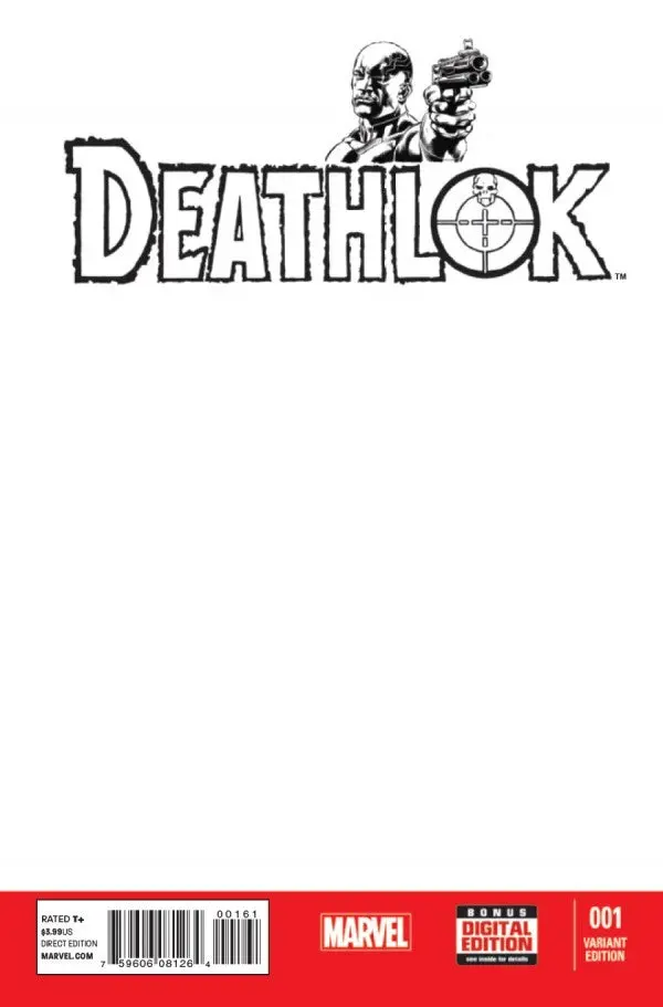 Deathlok (Vol 5) #1 Blank Variant Nm 1