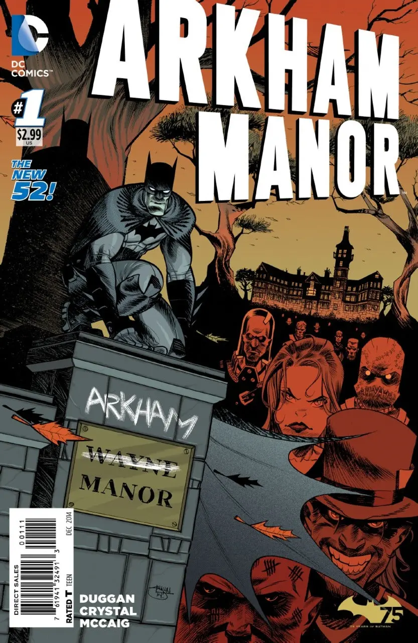 Arkham Manor #1 1