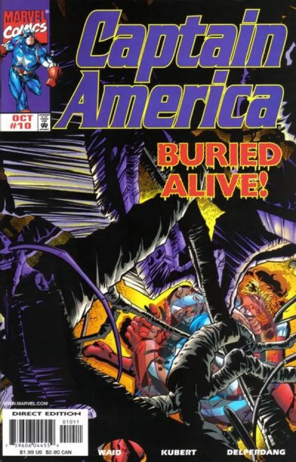 Captain America (Vol 2) #10 Vf 1