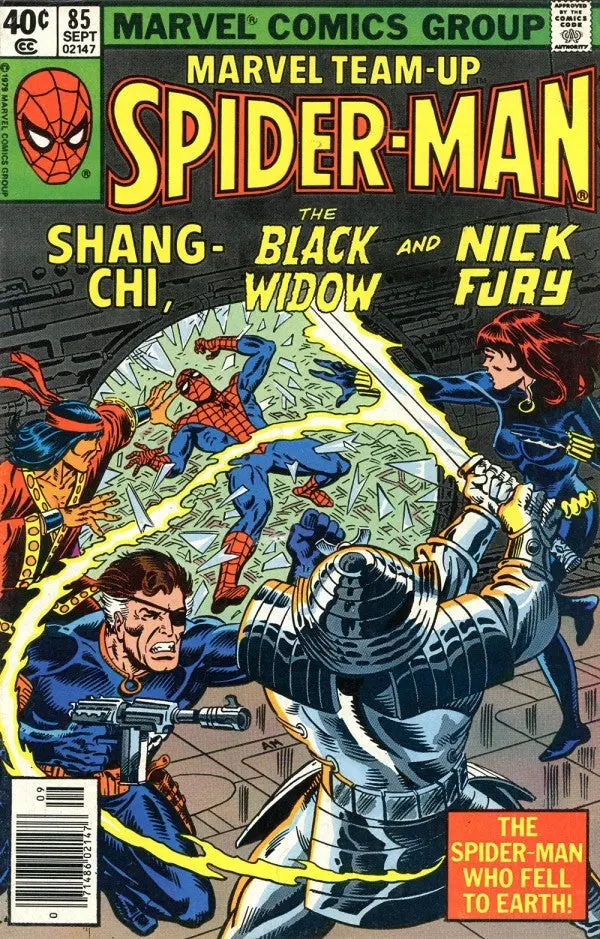 Marvel Team-Up Featuring Spider-Man, Shang-Chi, Black Widow, And Nick Fury (Vol 1) #85 Fn 1