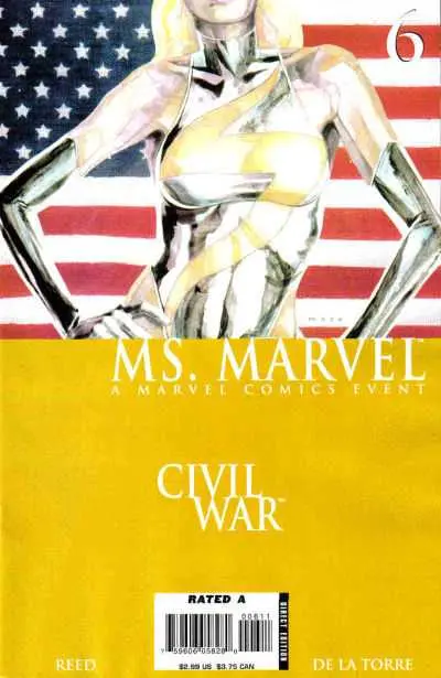 Ms. Marvel (Vol 2) #6 Civil War Nm 1