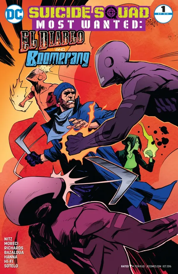 Suicide Squad Most Wanted: El Diablo And Boomerang (Vol 1) #1 (Of 6) Var Edition Nm 1