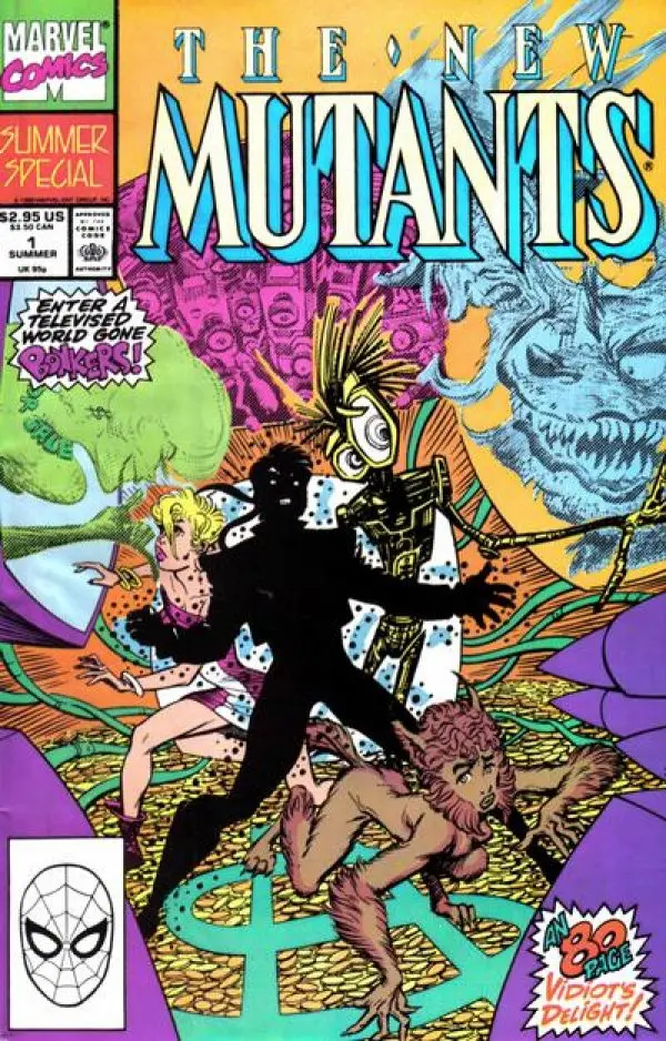 New Mutants Summer Special #1 Vf 1