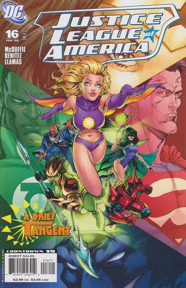 Justice League Of America (Vol 2) #16 Vf 1