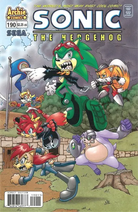 Sonic The Hedgehog (Vol 3) #190 Vf 1
