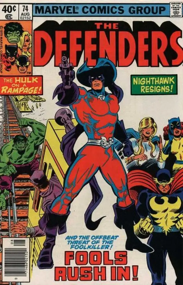 The Defenders (Vol 1) #74 Vf 1