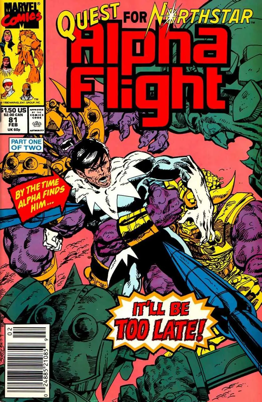 Alpha Flight (Vol 1) #81 Nm 1