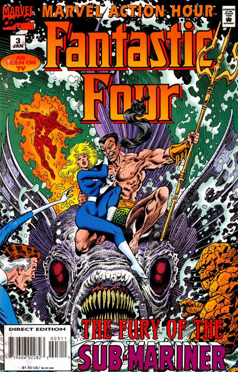 Marvel Action Hour: Fantastic Four (Vol 1) #3 Vf 1