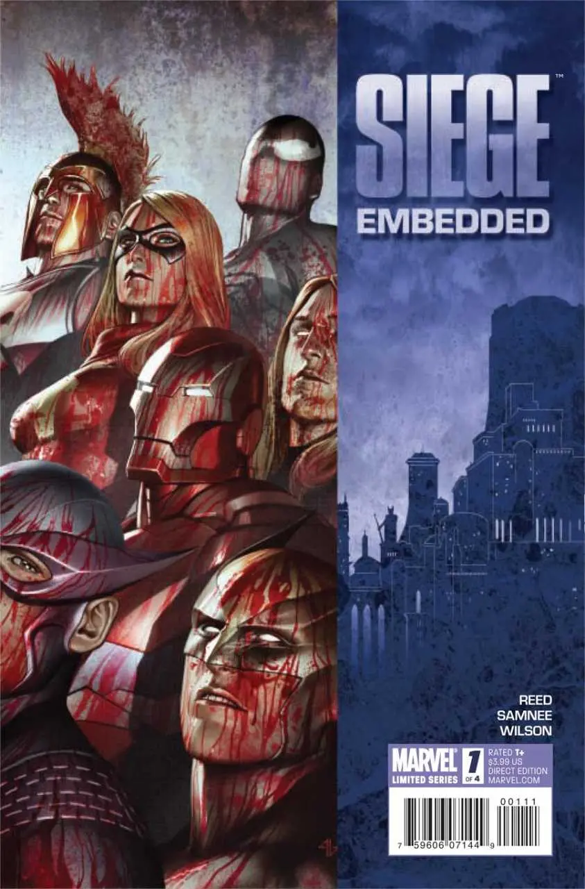 Siege: Embedded #1-4 Complete Set Nm 1