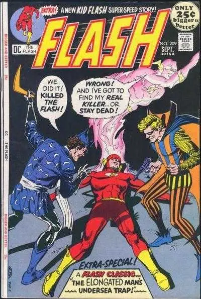 The Flash (Vol 1) #209 Fn 1