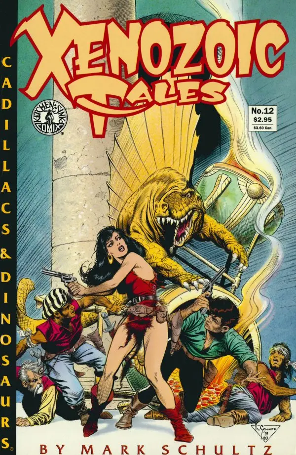 Xenozoic Tales (Vol 1) #12 Vf 1