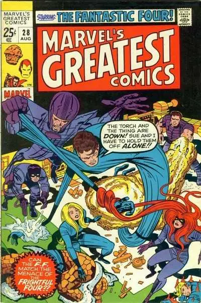 Marvel's Greatest Comics (Vol 1) #28 Vg 1