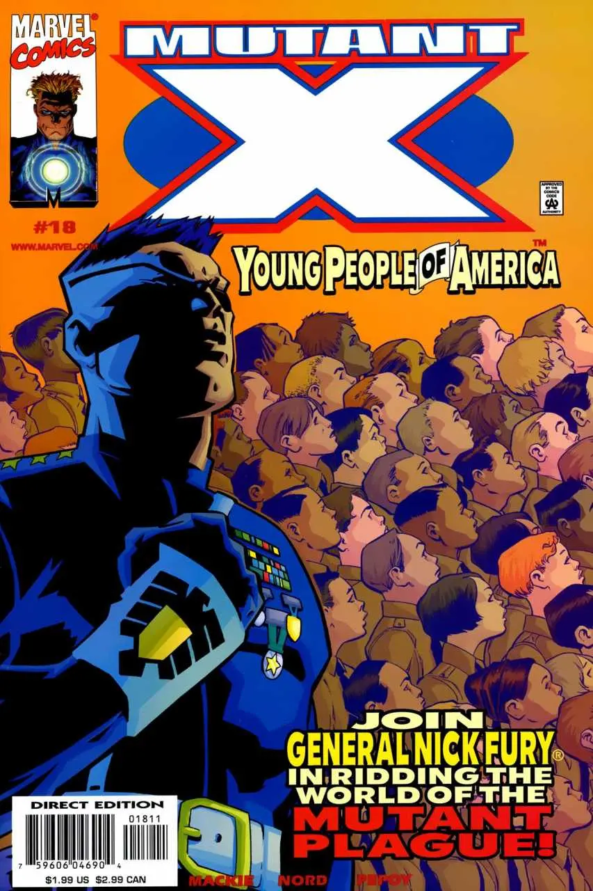 Mutant X (Vol 1) #18 Vf 1