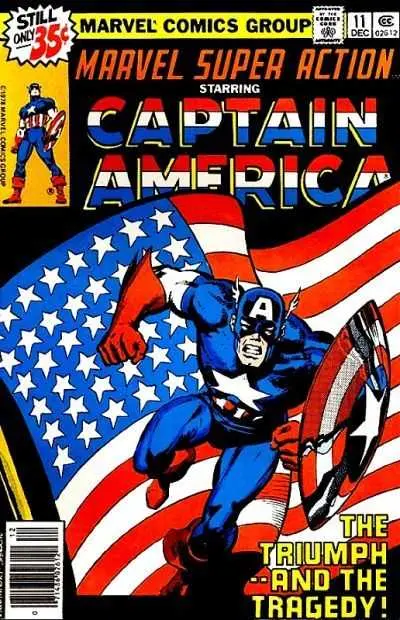 Marvel Super Action Starring Captain America (Vol 1) #11 Gd 1