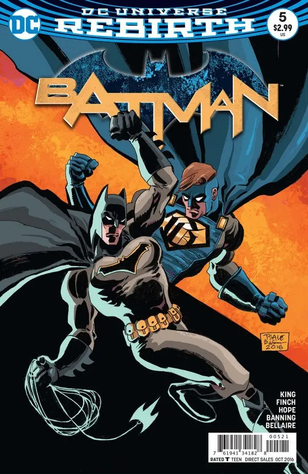 Batman Rebirth #5 Variant Edition Nm 1