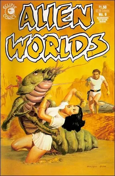 Alien Worlds #9 Nm 1