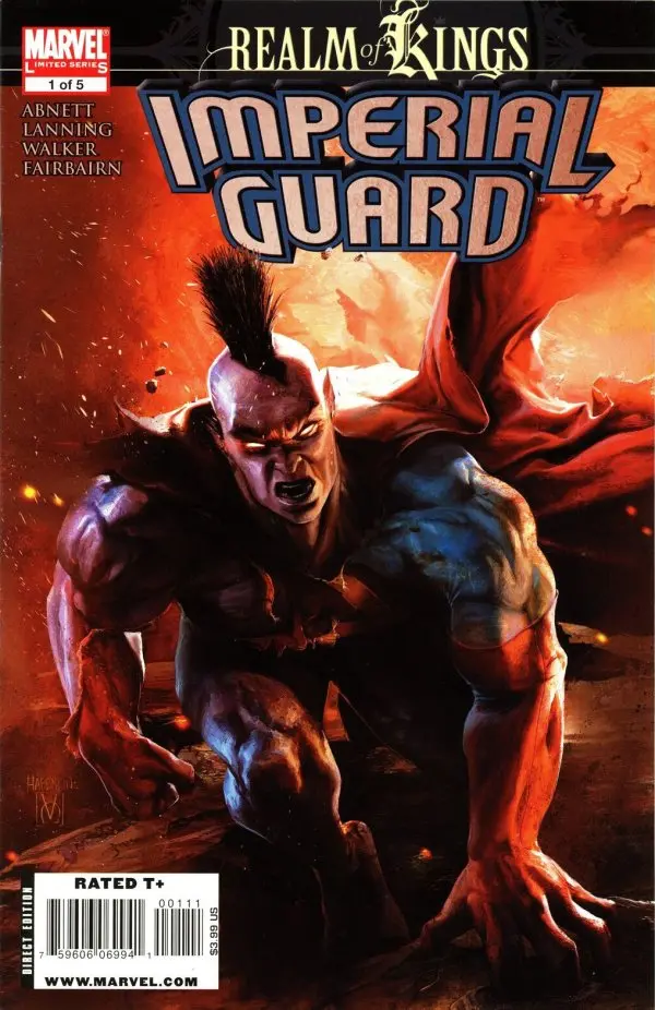 Realm Of Kings: Imperial Guard #1-5 Complete Set Vf 1