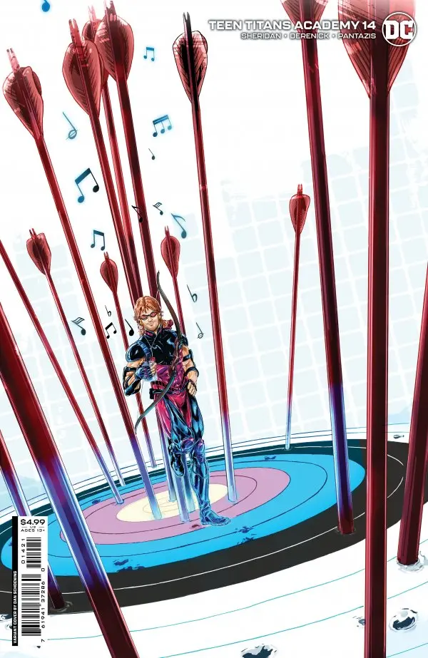 Teen Titans Academy (Vol 1) #14 Cover B Dan Schoening Variant Nm 1