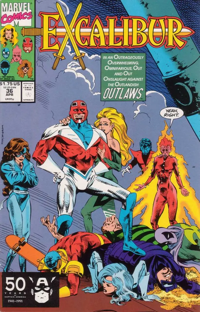 Excalibur (Vol 1) #36 Vf 1