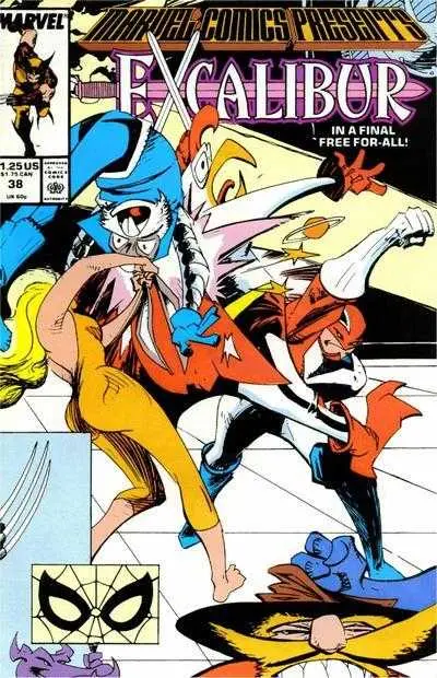 Marvel Comics Presents... Excalibur (Vol 1) #38 Vf 1