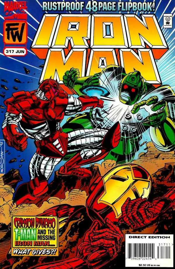 Iron Man (Vol 1) #317 Vf 1