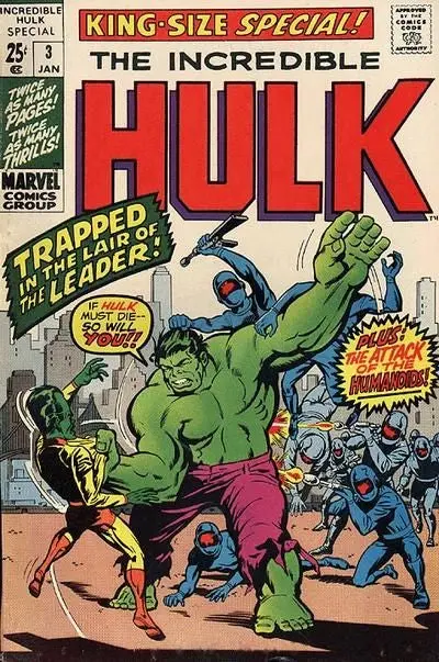 Incredible Hulk Annual (Vol 1) #3 Gd 1