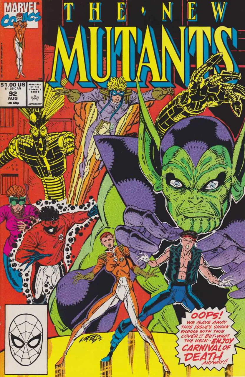 The New Mutants (Vol 1) #92 Nm 1