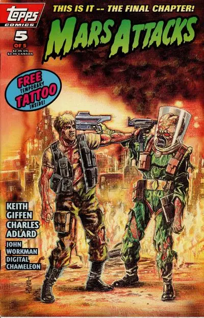 Mars Attacks #5 (Of 5) Nm 1