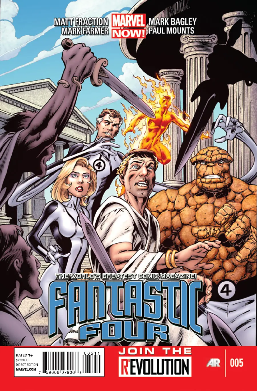 Fantastic Four (Vol 4) #5 Vf 1