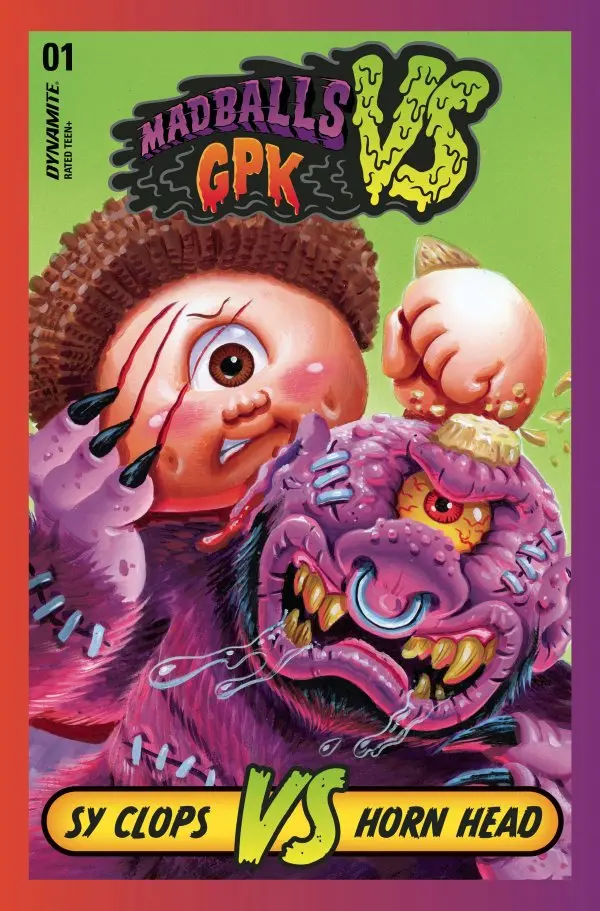 Madballs Vs. Garbage Pail Kids (Vol 1) #1 Cover C Trading Card Nm 1