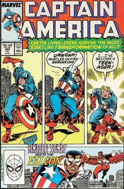 Captain America (Vol 1) #355 Vf 1
