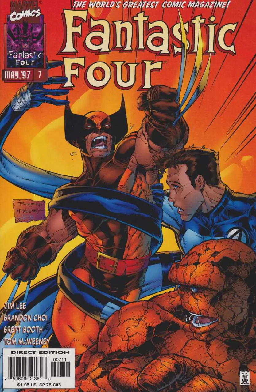 Fantastic Four (Vol 2) #7 Vf 1