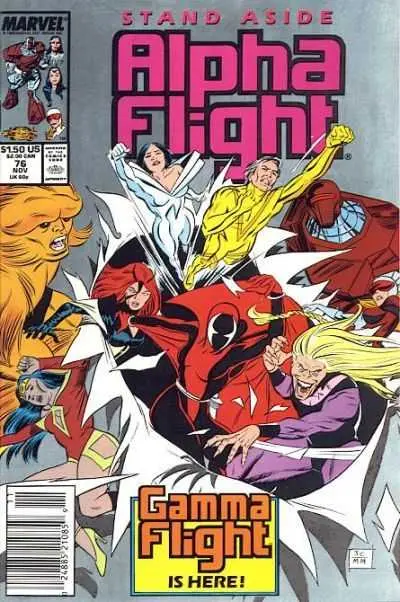 Alpha Flight (Vol 1) #76 Vf 1