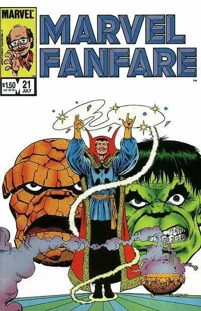 Marvel Fanfare #21 Vf 1