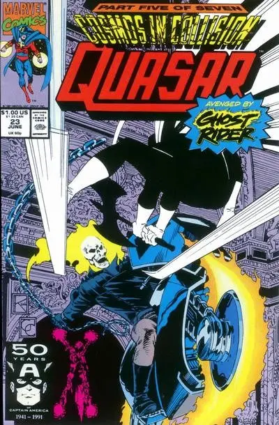 Quasar (Vol 1) #23 Vf 1