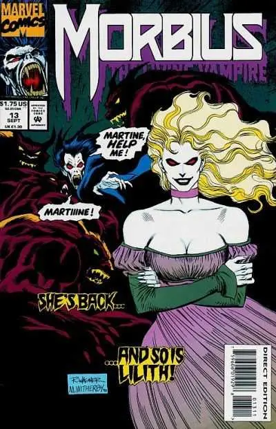 Morbius: The Living Vampire (Vol 1) #13 Vf 1