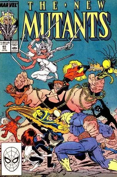 New Mutants (Vol 1) #65 Vf 1