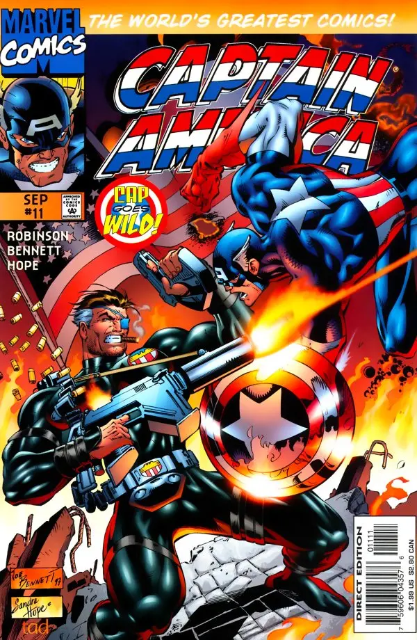 Captain America (Vol 2) #11 Nm 1