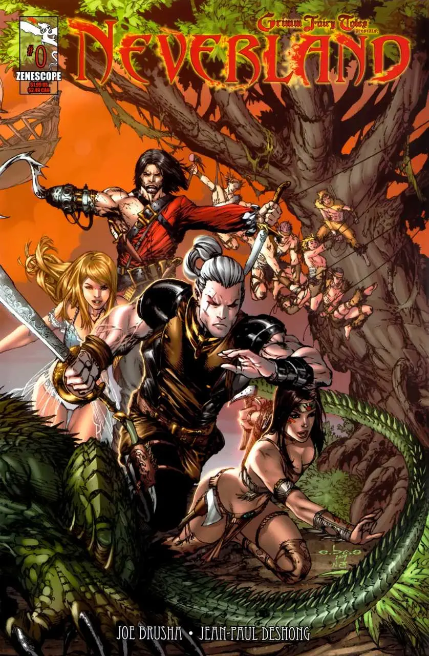 Grimm Fairy Tales Presents: Neverland (Vol 1) #0 Vf 1