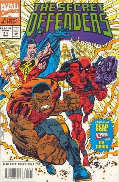 The Secret Defenders (Vol 1) #15 Vf 1