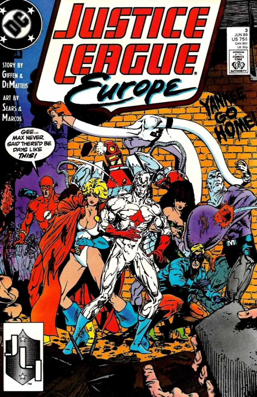 Justice League Europe (Vol 2) #3 Vf 1