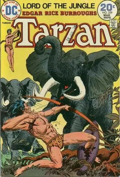 Tarzan (1972) #229 Vf 1