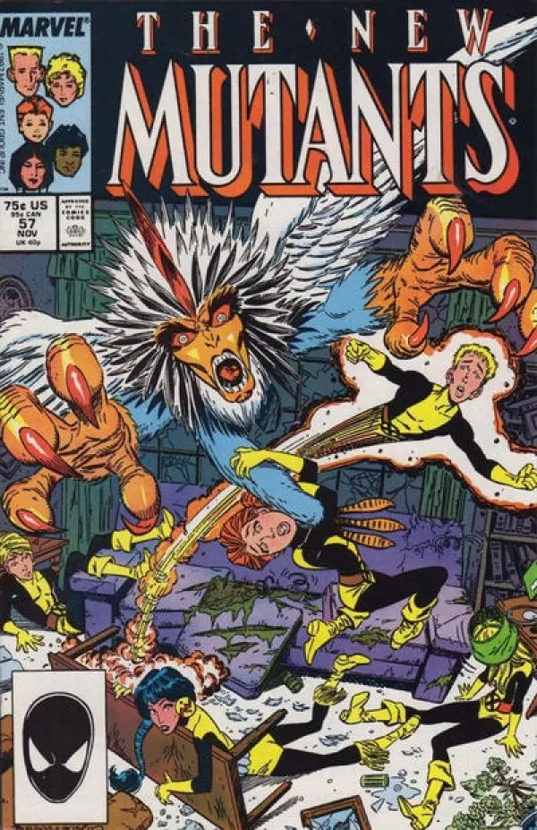 The New Mutants #57 Nm 1