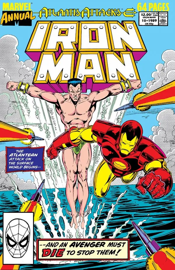 Iron Man Annual (Vol 1) #10 Vf 1