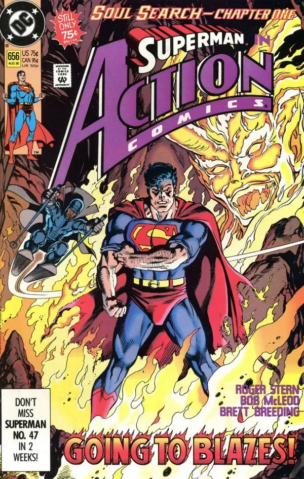 Action Comics (Vol 1) #656 Vf 1